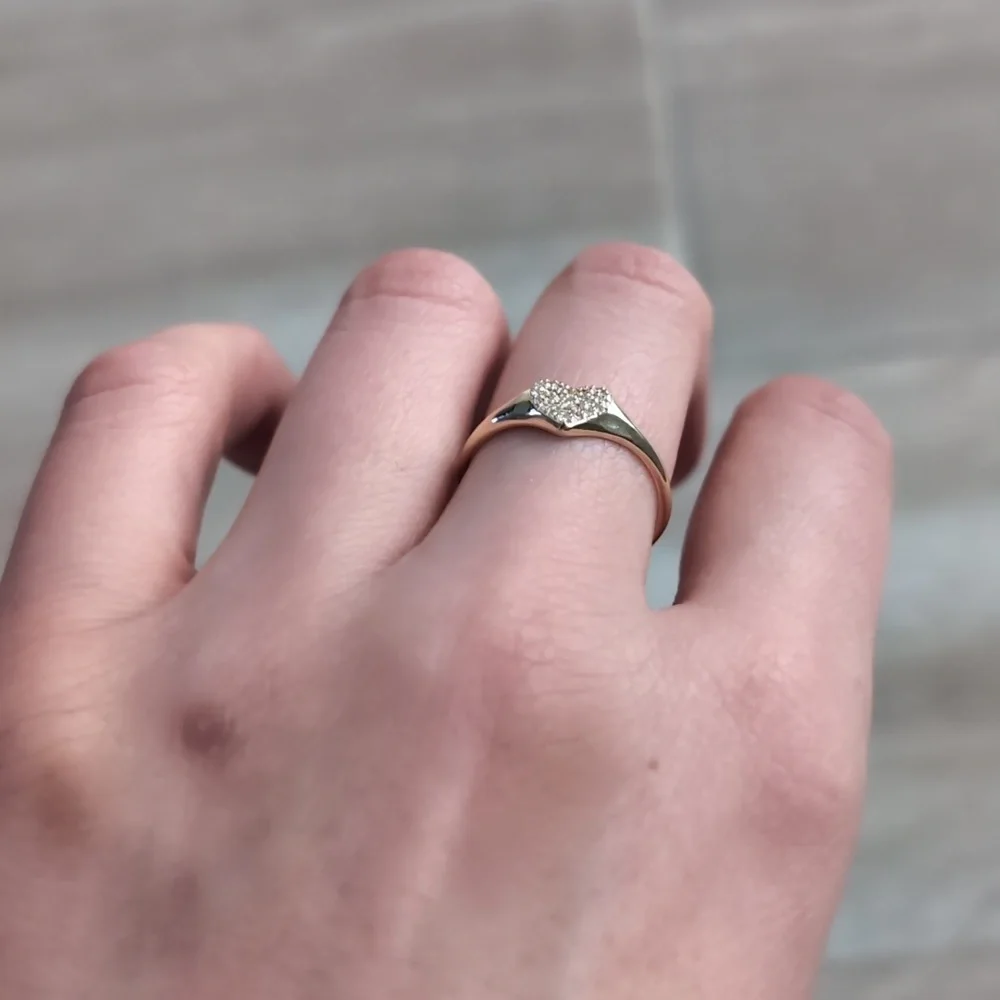 NWT Gorjana Gold Heart Ring - Picture 13 of 16